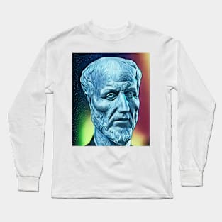 Plotinus Portrait | Plotinus Artwork 5 Long Sleeve T-Shirt